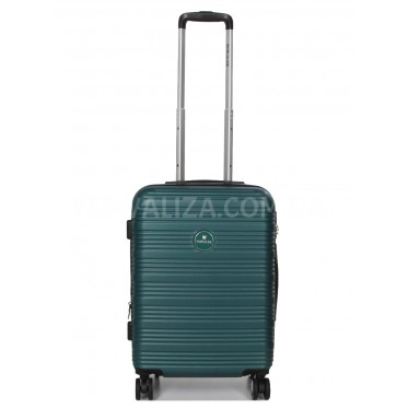 Чемодан Франция малый S зелёный 55х40х25(+5)см/50л/2.9кг/Worldline 805