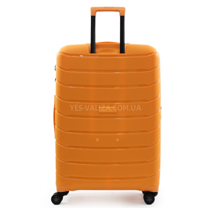 Валіза велика L поліпропілен оранж 77х52х31+5/128л/5кг/Snowball 61303, фото 3