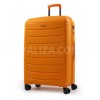 Чемодан большой L полипропилен оранж 77х52х31+5/128л/5кг/Snowbal 61303, фото 7