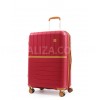 Валіза середня M поліпропілен червона 67x45x26+5см/82л/3.8кг/Snowball, фото 11