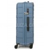 Валіза велика L поліпропілен синя 74х49х29см/95л/3.9кг/Worldline 288, фото 14