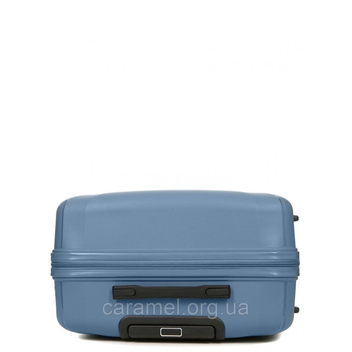 Чемодан большой L полипропилен синий 74х49х29/95л/3.9кг/Worldline 288, фото 6