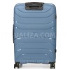 Валіза середня М поліпропілен синя 65х43х25см/63л/3.1кг/Worldline 288, фото 13