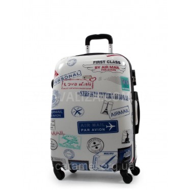 Чемодан средний M поликарбонат марки 67х45х24см/70л/3.6кг/Airtex 809