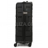 Валіза велика L поліпропілен чорна 74х49х29см/95л/3.9кг/Worldline 288, фото 14