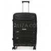 Валіза велика L поліпропілен чорна 74х49х29см/95л/3.9кг/Worldline 288, фото 12
