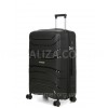 Валіза велика L поліпропілен чорна 74х49х29см/95л/3.9кг/Worldline 288, фото 11
