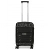 Чемодан малый S полипропилен чёрный 54x38x22см/40л/2.6кг/Worldline 288, фото 11