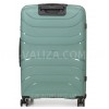 Чемодан большой L полипропилен зелёный 74х49х29/95л/3.9кг/Worldline288, фото 13