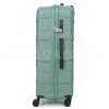 Чемодан большой L полипропилен зелёный 74х49х29/95л/3.9кг/Worldline288, фото 14