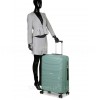 Чемодан большой L полипропилен зелёный 74х49х29/95л/3.9кг/Worldline288, фото 20