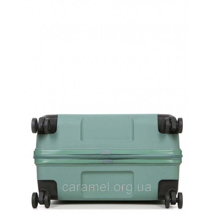 Чемодан большой L полипропилен зелёный 74х49х29/95л/3.9кг/Worldline288, фото 7