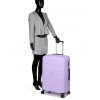 Чемодан большой L полипропилен лаванда 74х49х29/95л/3.9кг/Worldline288, фото 20