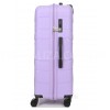 Валіза велика L поліпропілен лаванда 74х49х29/95л/3.9кг/Worldline 288, фото 14