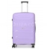 Валіза велика L поліпропілен лаванда 74х49х29/95л/3.9кг/Worldline 288, фото 12