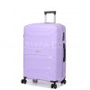 Чемодан большой L полипропилен лаванда 74х49х29/95л/3.9кг/Worldline288, фото 11