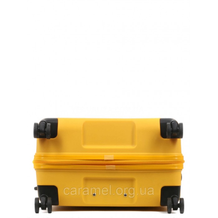 Валіза велика L поліпропілен жовта 74х49х29см/95л/3.9кг/Worldline 288, фото 7