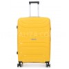 Валіза велика L поліпропілен жовта 74х49х29см/95л/3.9кг/Worldline 288, фото 12