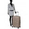 Валіза велика L поліпропілен бежева 74х49х29см/95л/3.9кг/Worldline 288, фото 20