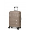 Чемодан средний М полипропилен беж 65х43х25см/63л/3.1кг/Worldline 288, фото 12
