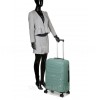 Чемодан средний М полипропилен зелёный 65х43х25/63л/3.1кг/Worldline288, фото 20