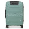 Валіза середня М поліпропілен зелена 65х43х25см/63л/3.1кг/Worldline288, фото 13