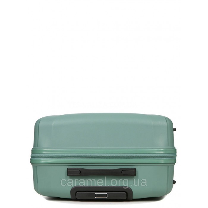 Чемодан малый S полипропилен зелёный 54x38x22см/40л/2.6кг/Worldline 288, фото 6