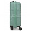 Чемодан малый S полипропилен зелёный 54x38x22см/40л/2.6кг/Worldline 288, фото 15