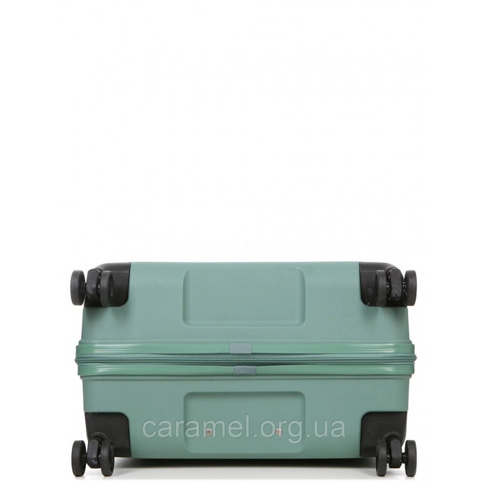 Валіза мала S поліпропілен зелена 54x38x22см/40л/2.6кг/Worldline 288, фото 7