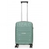 Валіза мала S поліпропілен зелена 54x38x22см/40л/2.6кг/Worldline 288, фото 11