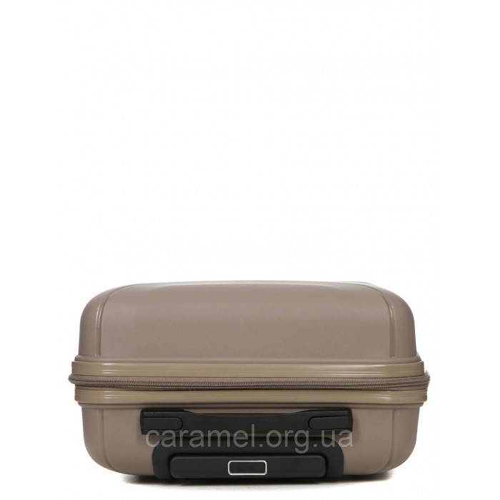 Валіза мала S поліпропілен бежева 54x38x22см/40л/2.6кг/Worldline 288, фото 6