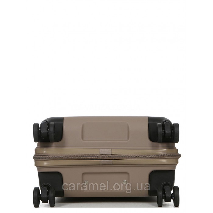 Чемодан малый S полипропилен бежевый 54x38x22/40л/2.6кг/Worldline 288, фото 7