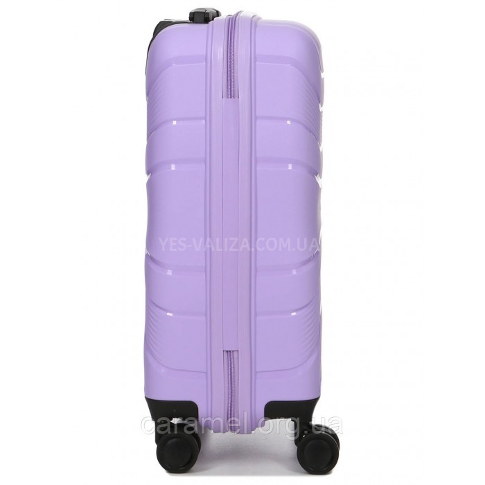 Валіза мала S поліпропілен лаванда 54x38x22см/40л/2.6кг/Worldline 288, фото 5