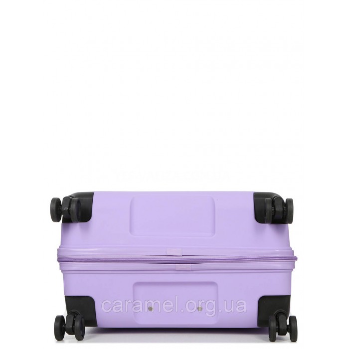 Валіза мала S поліпропілен лаванда 54x38x22см/40л/2.6кг/Worldline 288, фото 7