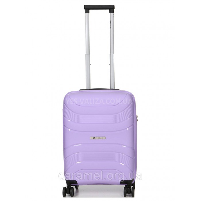 Чемодан малый S полипропилен лаванда 54x38x22/40л/2.6кг/Worldline 288, фото 1