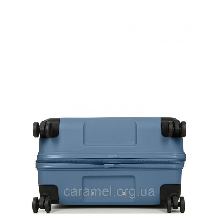 Набір валіз Франція (L M S-3шт) поліпропілен синій/Worldline 288, фото 5