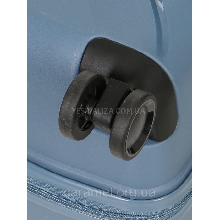 Набір валіз Франція (L M S-3шт) поліпропілен синій/Worldline 288, фото 9