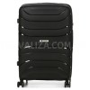 Набор чемоданов Франция (L M S-3шт) полипропилен чёрный/Worldline 288, фото 16