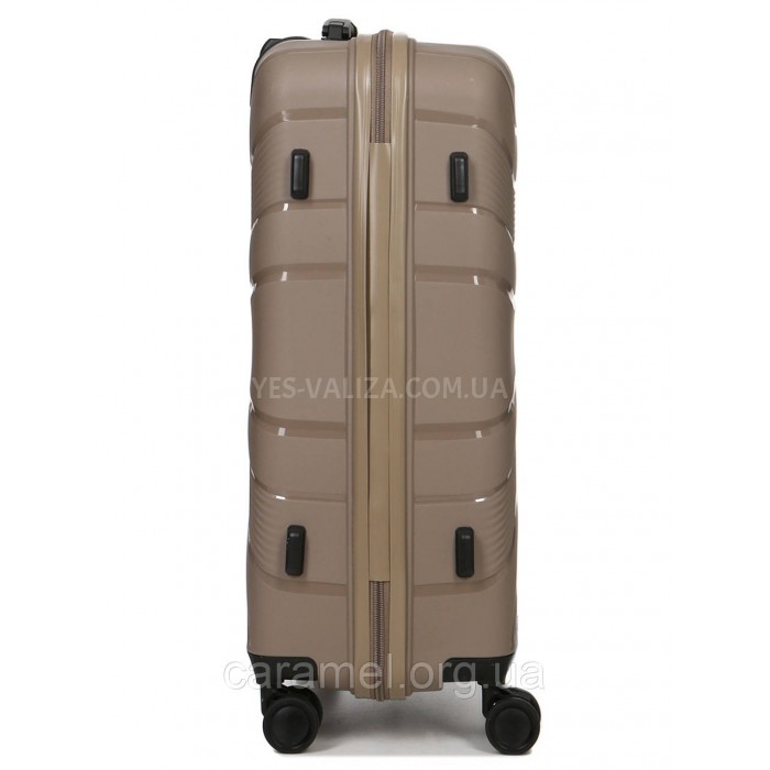 Набір валіз Франція (L M S-3шт) поліпропілен бежевий/Worldline 288, фото 5