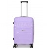 Набор чемоданов Франция (L M S-3шт) полипропилен лаванда/Worldline 288, фото 12