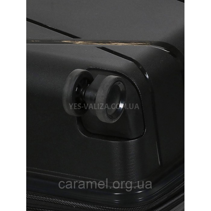Набір валіз Франція (L M S-3шт) поліпропілен чорний Worldline 289, фото 9