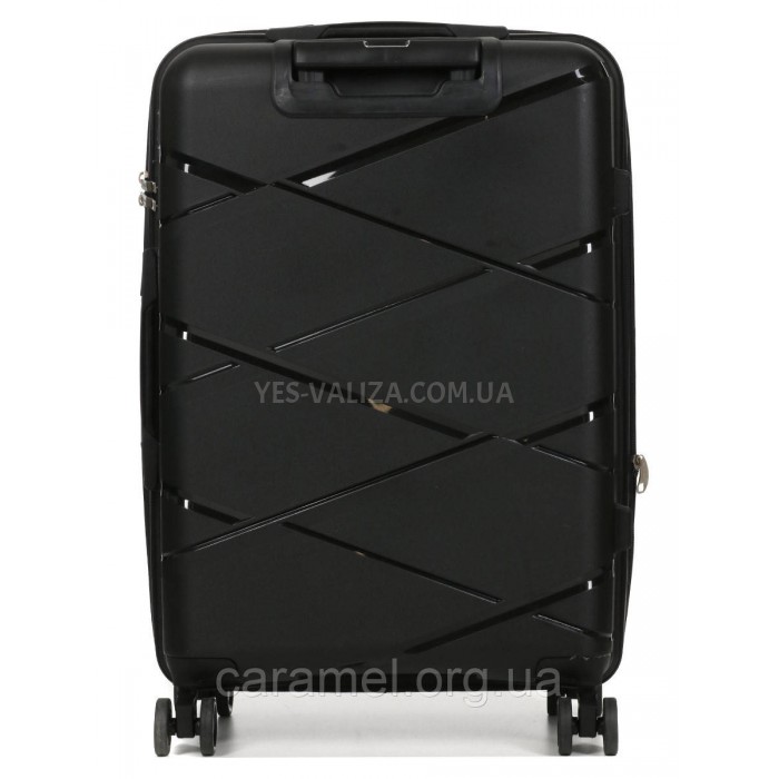 Набір валіз Франція (L M S-3шт) поліпропілен чорний Worldline 289, фото 3