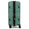 Набор чемоданов Франция (L M S-3шт) полипропилен зелёный/Worldline 289, фото 15