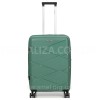 Набор чемоданов Франция (L M S-3шт) полипропилен зелёный/Worldline 289, фото 12