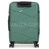 Набор чемоданов Франция (L M S-3шт) полипропилен зелёный/Worldline 289, фото 13