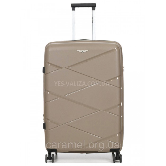 Набір валіз Франція (L M S-3шт) поліпропілен бежевий Worldline 289, фото 2