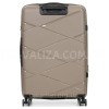Набор чемоданов Франция (L M S-3шт) полипропилен бежевый/Worldline 289, фото 13