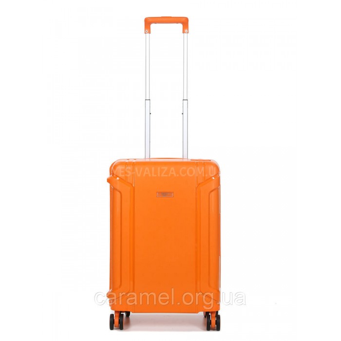 Чемодан малый S полипропилен оранж 55х36х21см/33л/3.45кг/Airtex 645, фото 2