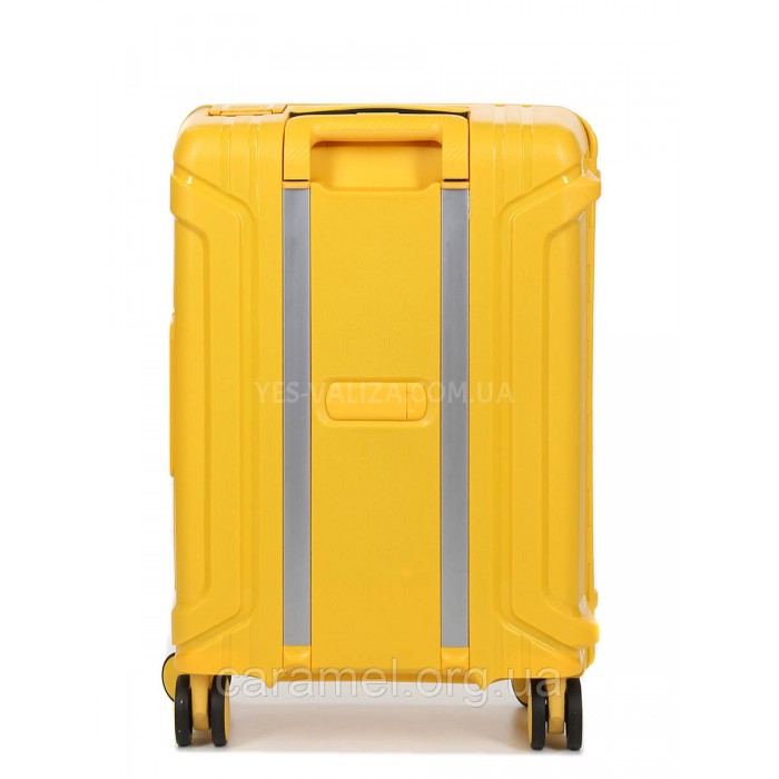 Валіза мала S поліпропілен жовта 55х36х21см/33л/3.45кг/Airtex 645, фото 3