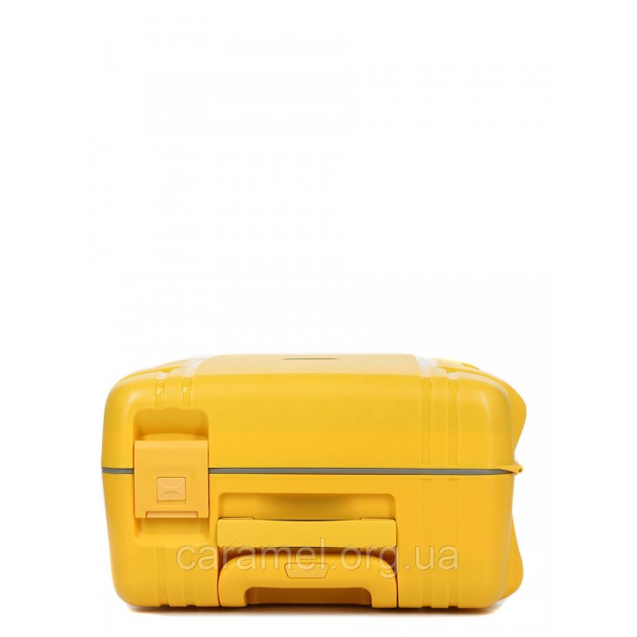 Валіза мала S поліпропілен жовта 55х36х21см/33л/3.45кг/Airtex 645, фото 6